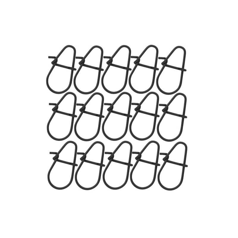 Spro Matte Black HD Snap Size 7 mm / 26