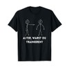 Funny Fitness Leek Stick Figure Training Funny Gym T-Shirt