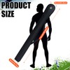 Jenaai Lacrosse Stick Bag 74" Lacrosse Defense Travel Airplane Bag