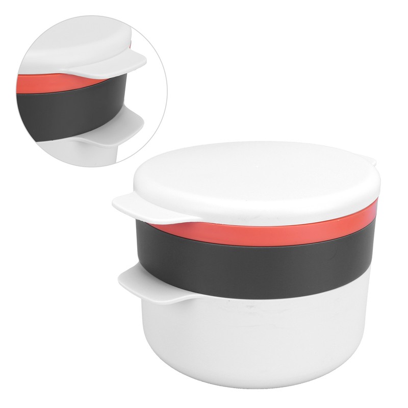 Multifunctional Round Rice Steaming Box Microwave Oven Special Lunch Box