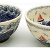 Bunzlauer Multi-Purpose Bowls 13.5 cm Ribbed Set of 2 (Decorative