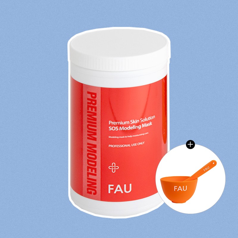 pow Pau Premium Modeling Pack Mask 500g / Shiny Pumpkin,