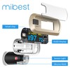 mibest OLED Finger Pulse Oximeter, O2 Meter, Dual Color White/Luxury