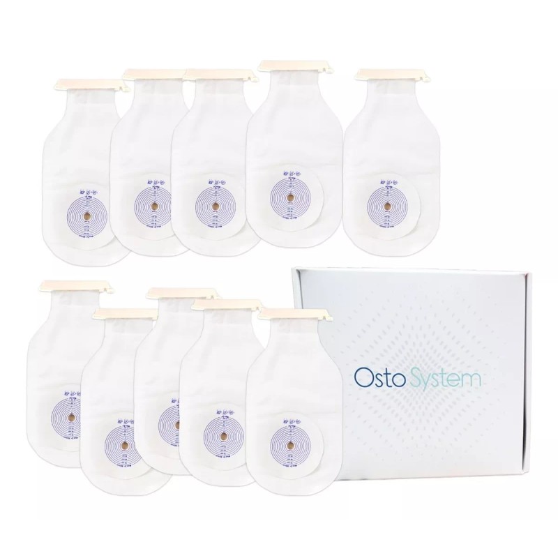 Osto System 30 Bolsas Para Colostomía Osto System Adulto