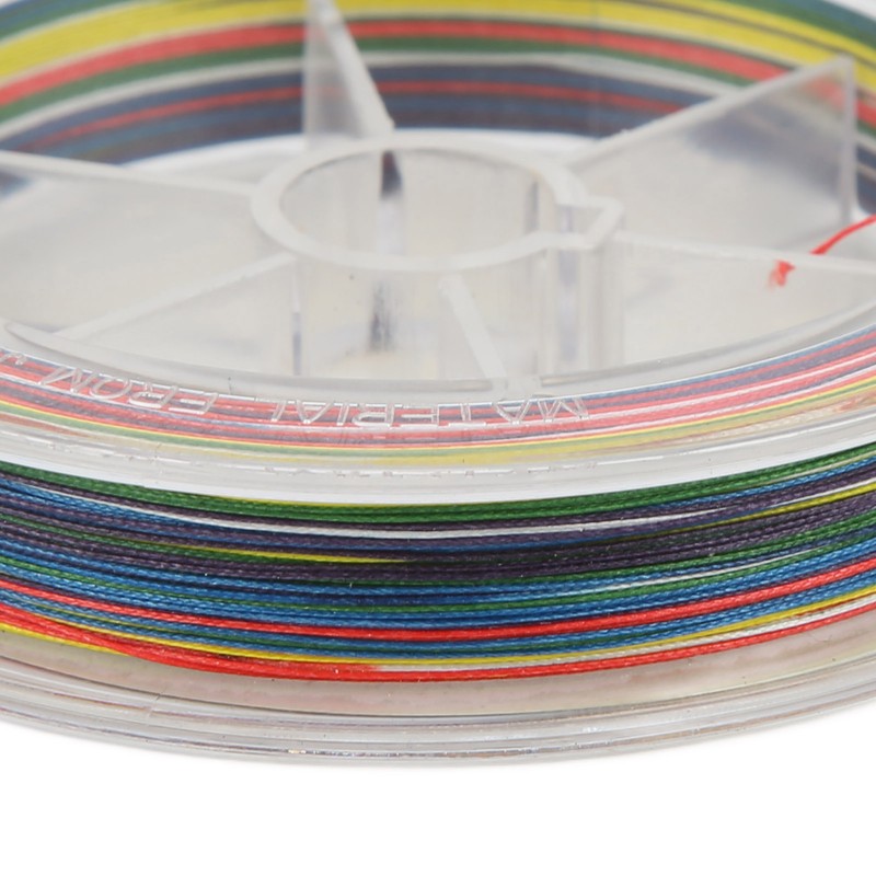 8 Strands Braided Fishing Line 1 Meter 1 Color PE