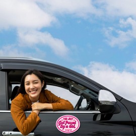 You Just Got Passed by a Girl Car Sticker for Car Versatile Car Stickers and Decals Durable Car Sticker Set Durable Automotive Exterior Accessories Ideal for All Vehicles (1PCS,5.5")