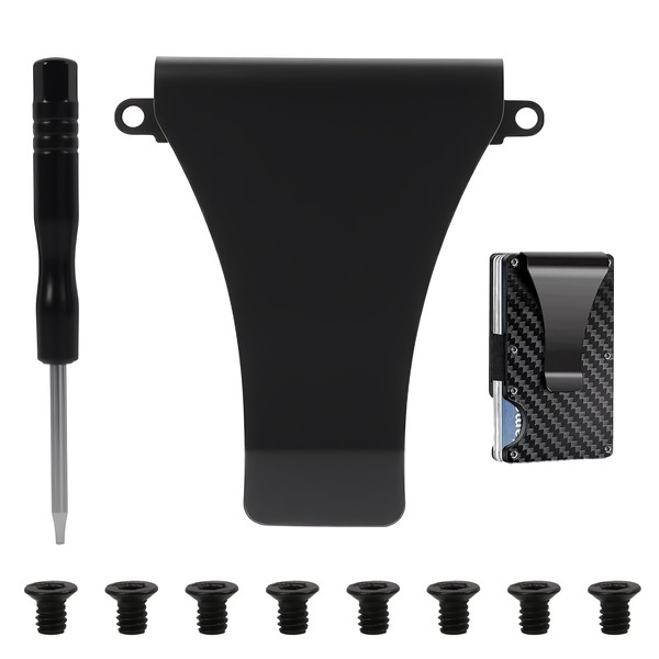 MILAKE Wallet Money Clip Accessories Kit Compatible with The Ridge