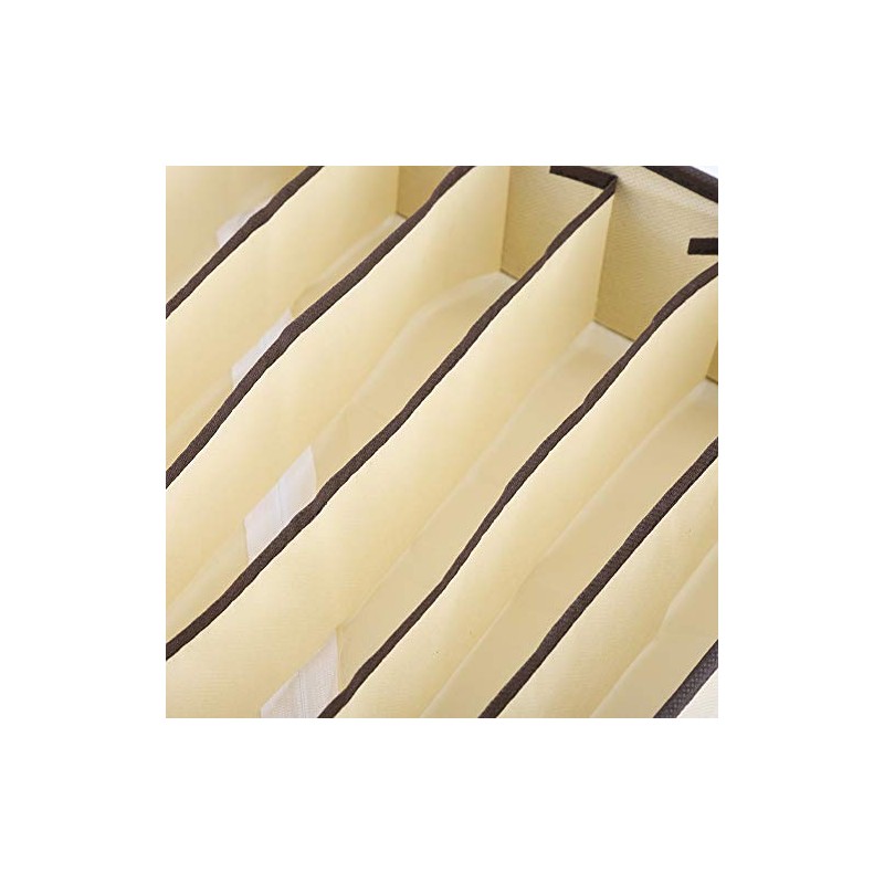 Ftvogue - Organizador divisor plegable para cajón, para brasieres, ropa