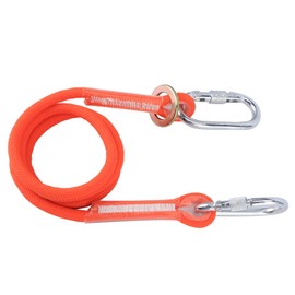 VGEBY 1.6M Safety Lanyard,Aerial Work Fall Lanyard Outdoor Construction Insurance Lanyard Restraint Ropes & Lanyards Harnesses for Tree Work Fall Protection, VGEBYra4n3giq29