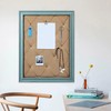 SOFE Fabric Bulletin Board Memo Board 21"×27", Large Cork Boards