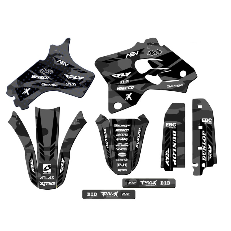 Senge Graphics Inc 1993-2001 YZ 80 APACHE Grey Senge Graphics