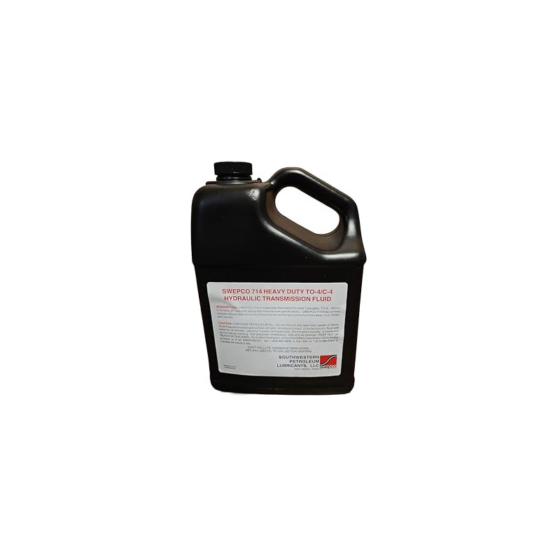 Swepco 714 Hydraulic Transmission Fluid Type TO-4/C-4 30wt. Gal.
