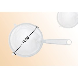 BRICOMIRAS Fabric Strainer (16cm), Material: Fabric, Strainer for Filtering Oil, Juice, Coffee, Ideal for Kitchen Use