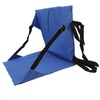 Foldable Seat Cushion Backrest Beach Chair Mat Single Person Portable