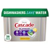 Cascade Platinum ActionPacs, Dishwasher Detergent Pods, Lemon, 36 count (Packaging