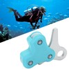 Aluminum Alloy Pulley Scuba Free Diving Buoy Metal Rope Retractor