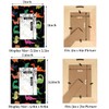 OMFUNS Rainbow Dinosaur 5x7 Picture Frames Cute Animal Photo Frames