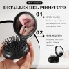 30pcs Espejos De Bolsillo Para Maquillaje Portátil Con Peine
