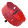 Sipery 110mm/4.33 Inch Hole Saw Bi-Metal Saw Drilling Tool with