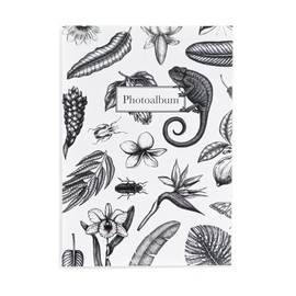 Grupo Erik Photo Album Slip-in Album 10 x 15 cm Tropical BW Photo Album 10 x 15 cm Photo Book for 36 Photos