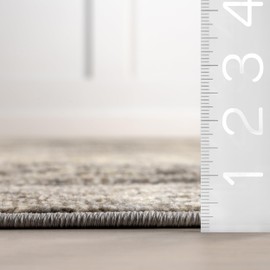 nuLOOM Monet Modern Abstract Area Rug, 8x11, Beige