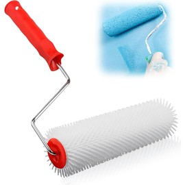 YOYEAH Bleed roller for compensating compound 23 cm - spike length 14 mm - bleed roller and spiked roller compensating compound for floor coverings.
