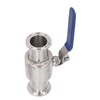 Sanitary Ball Valve Stainless Steel Quick Install Water Clamp Valve