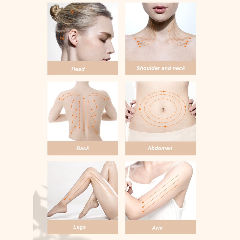 Electric Face Lift Gua Sha Tool Bian Stone Color Light