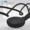 Matt Black Shower Head with Handheld Spray High Pressure-Multifunction Strong