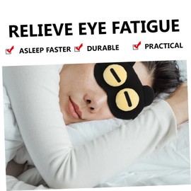 FRCOLOR 1pc Breathable Eye Mask for Sleeping Funny Eye Shade Cover to Relieve Fatigue Improve Sleep Quality Soft Skin-friendly Material for Office Travel Home Use