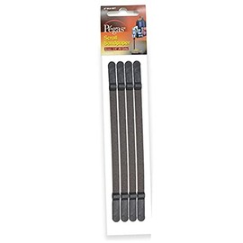 Pegas Scroll Sandpaper Set, Grit 80/120/240/320, 1/4" Wide Pack of 4