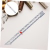 DOITOOL 5pcs Sliding Gauge Quilting Ruler Measuring Tool for Sewing
