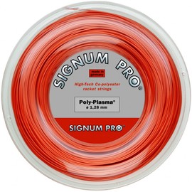 Signum Pro Unisex's Poly Plasma String Reel-Orange, 1.28 mm/100 m