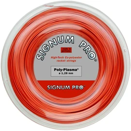 Signum Pro Unisex's Poly Plasma String Reel-Orange, 1.28 mm/100 m