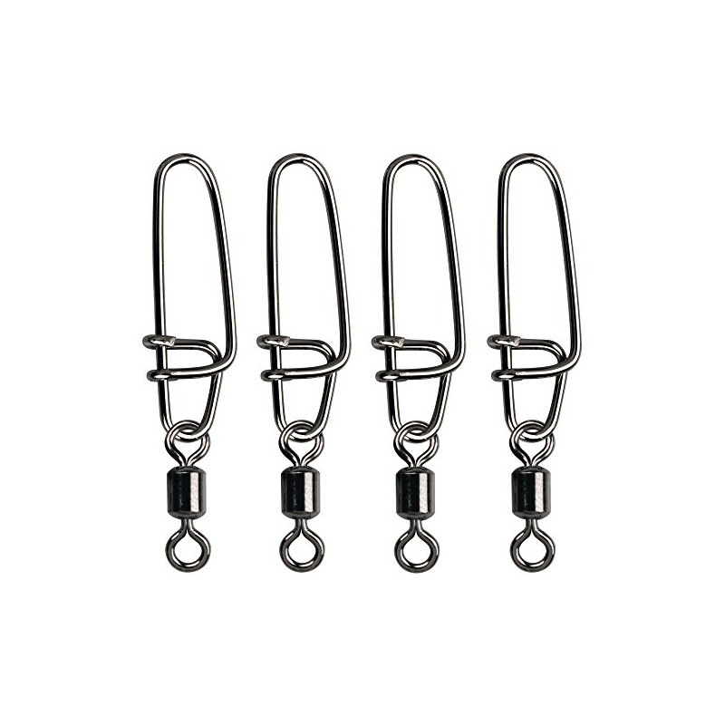 Gamakatsu Hyper S-Snap with H-Swivel - 4 Fishing Swivels with
