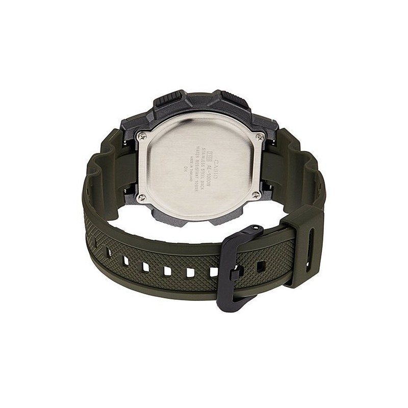 Casio Collection Men's Watch AE-1000W, Green - Casio Collection