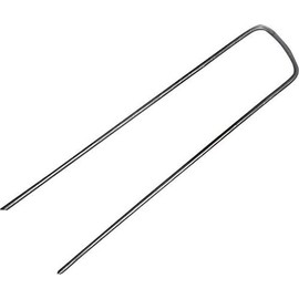 Teal Turtle Commercial Grade Garden Landscape Staples, 6 inches in Length (200)