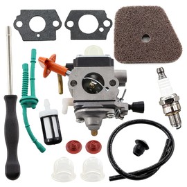 MCHNIC Carburettor with Air Filter Spark Plug Screwdriver for Sthil FS 87 FS 90 FS 100 FS 110 FS 130 HL95 HL100 HT100 HT101 KM90 KM100 KM110 SP90 Thread Trimmer Replaces 4180 120 0 0604 10