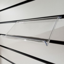 Moulded Slatwall Sloping Shelf with Lip for Shoes and Jewellery - Shop Retail Display (G228) (10)
