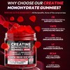AEQNJV AEQNJV Creatine Gummies Monohydrate Complex 9000MG, Chewable Creatine Monohydrate