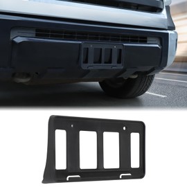 Car Front License Plate Frame Bracket Fit Toyot@ Tundra 2014-2018 Front License Plate Tag Holder Mounting Mount Adapter Bumper Bracket Frame Trim Cover Tag Holder Replace OE75101-0C010 Accessories
