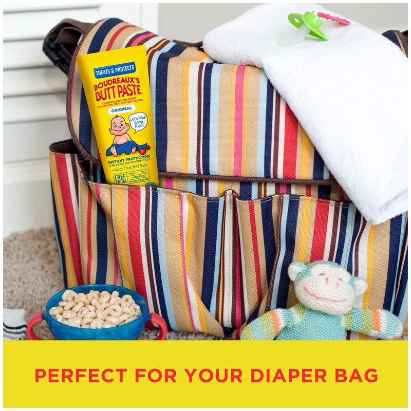 Boudreaux's Butt Paste Original Diaper Rash Cream, Ointment for Baby,