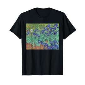 Iris Vincent van Gogh Pittura artistica post-impressionista Maglietta