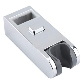 Shower Head Holder, Rail Head Wall Mounted Shower Slide Bar Square ABS Slider Clamp Replacement,Replacement Hand Shower Bracket for Slide Bar Adjustable Rail Shower Head Holder