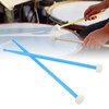 2Pcs Drum Mallet Felt Head Nylon Handle Double Headed Instrument