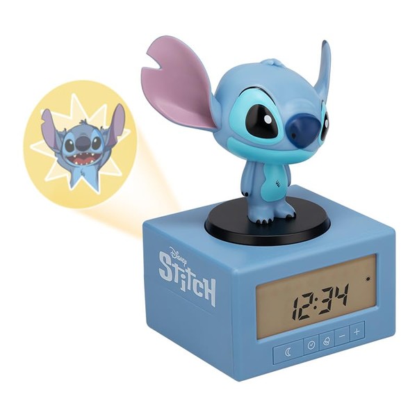 Paladone Paladone Stitch Sleep Training Alarm Clock, Multi, One Size