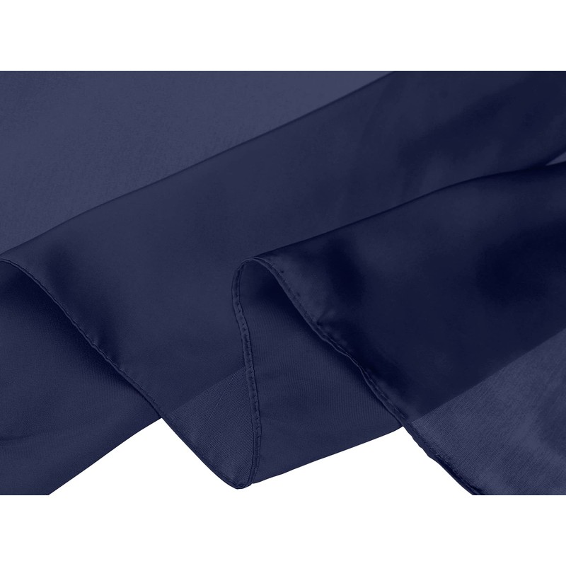 Allegra K Scarf, Plain, Square, Neckerchief, 27.6 inches (70 cm),