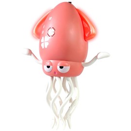 Wiggly Squid Dancing Toy for Toddlers – Colorful Lights, Catchy Music & Fun Wiggles | Ideal Gift for Kids Ages 2+ | Promotes Sensory & Motor Skills | Safe & Durable Design:_Pink