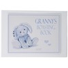 White Cotton Cards Blue Granny's Boasting Book, Photo Album (NRB1T),