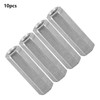 Coupling Nut, Akozon M8 Long Rod Nut 10pcs Metric Hex